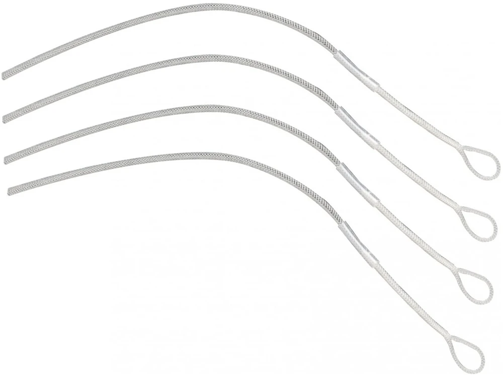 Greys Braided Loops - #4/8 2 Greys Braided Loops - #4/8 - Image 2