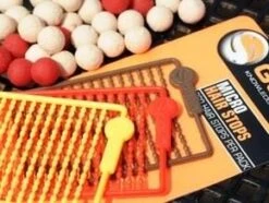 Guru Micro Hair Stops - Red, Brown, Yellow