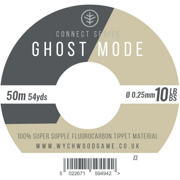 Ghost Mode Flourocarbon Tippet 50m - 0.15mm 4lb 1 Ghost Mode Flourocarbon Tippet 50m - 0.15mm 4lb