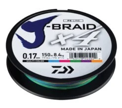 Daiwa J-Braid X4 - 135m Dark Green 0.07mm -Rod Venture Sales Store 40989 3