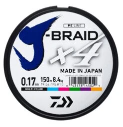 Daiwa J-Braid X4 - 135m Dark Green 0.07mm -Rod Venture Sales Store 40989 5