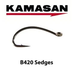 Kamasan B420 Sedges Hooks - Sz8