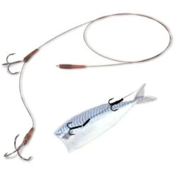 Quantum Mr. Pike Camo Coated Leaders - Float Rig #1 -Rod Venture Sales Store 43988 3