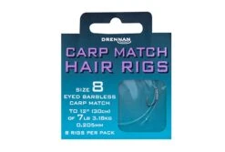 Drennan Carp Match Hair Rigs - Size 10 To 6lb
