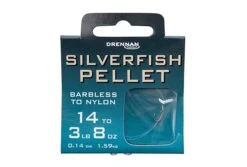 Drennan Silverfish Pellet Hooks To Nylon - Size 14 To 3.8lb