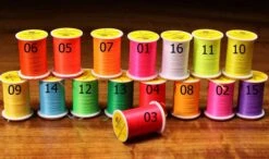 Glo-Brite Floss 100 Yards - No.1 Neon Magenta