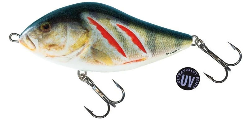 Salmo Sinking Slider Jerkbait 7cm - Real Hot Perch 11 Salmo Sinking Slider Jerkbait 7cm - Real Hot Perch - Image 11