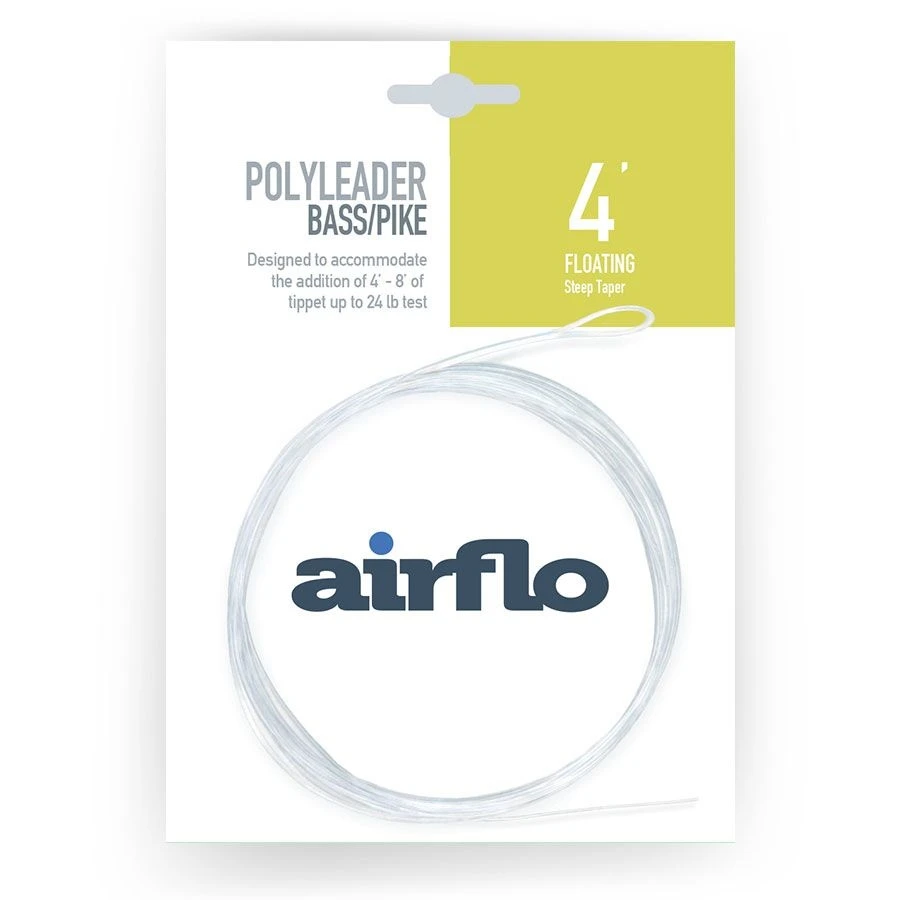 Airflo Polyleader Bass / Pike 4ft - Floating 3 Airflo Polyleader Bass / Pike 4ft - Floating - Image 3
