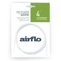 Airflo Polyleader Bass / Pike 4ft - Floating