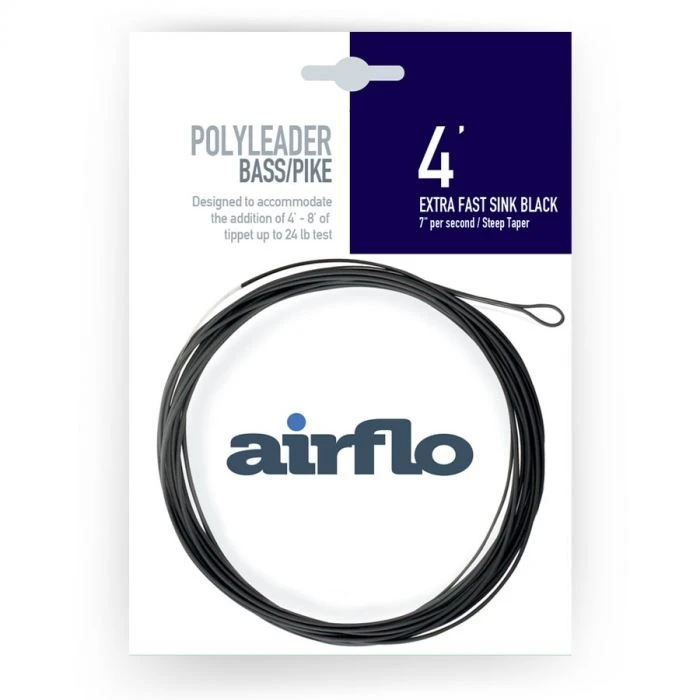 Airflo Polyleader Bass / Pike 4ft - Floating 4 Airflo Polyleader Bass / Pike 4ft - Floating - Image 4