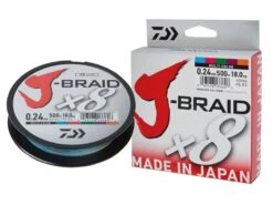 Daiwa J-Braid X8 500m - 26.5lb 0.18mm 500m Dark Green