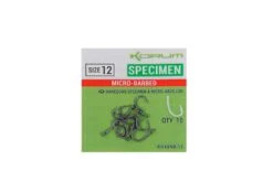 KORUM Xpert Specimen Micro Barbed Hooks - Size 6