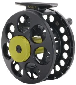 Vision Kalu Onki Fly Reel - Black/Green #7/8