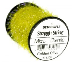 Micro Chenille Straggle String - Black -Rod Venture Sales Store 48075 10