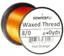 Classic Waxed Thread 240yd - 6/0 Black -Rod Venture Sales Store 48080 4