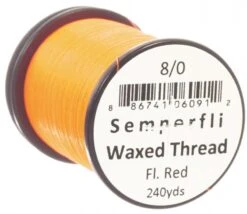 Classic Waxed Thread 240yd - 6/0 Black -Rod Venture Sales Store 48080 6