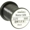 Nano Silk 50D - 12/0 Black+