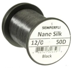 Nano Silk 50D - 12/0 Black+