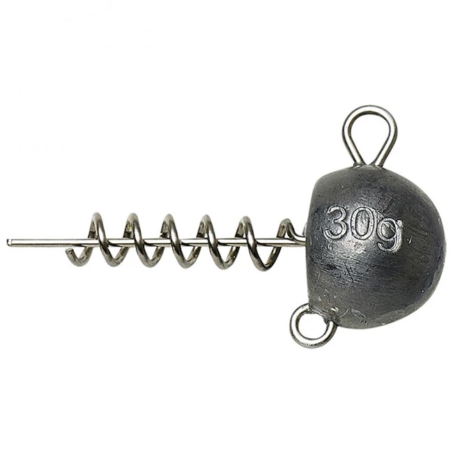Savage Gear Ball Corkscrew Heads - 4g 1 Savage Gear Ball Corkscrew Heads - 4g