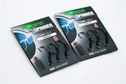 KORDA Spinner Hook Sections - Kurv Rigs - Size 4 Barbed