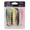 Fox Zander Pro Ultra UV Shad - 7.5cm Mixed Colours 5pcs