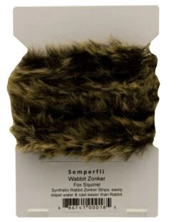Synthetic Rabbit Zonker Strips - Arctic Fox -Rod Venture Sales Store 49454 1