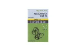 KORUM Supersteel All Rounder Hooks - Size 10 Barbed
