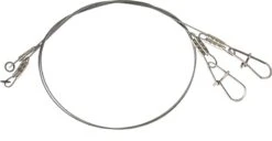 Savage Gear Single Strand Titanium Jerkbait Trace 2pcs - 22cm 0.5mm 20kg