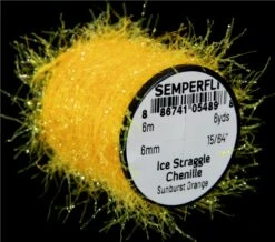 Ice Straggle Chenille - Black -Rod Venture Sales Store 51082 2