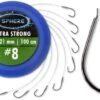Browning Sphere Ultra Strong Black Nickle Hooks To Nylon - Sz12 4.5lb 100cm 8pc