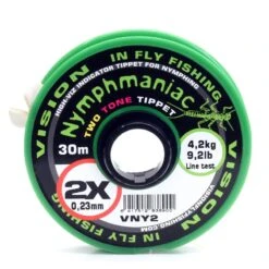 Vision Nymphmaniac Two Tone Tippet - 30m - 9.2lb