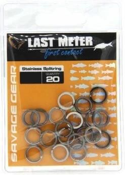 Savage Gear Stainless Steel Split Rings - 12mm 62kg