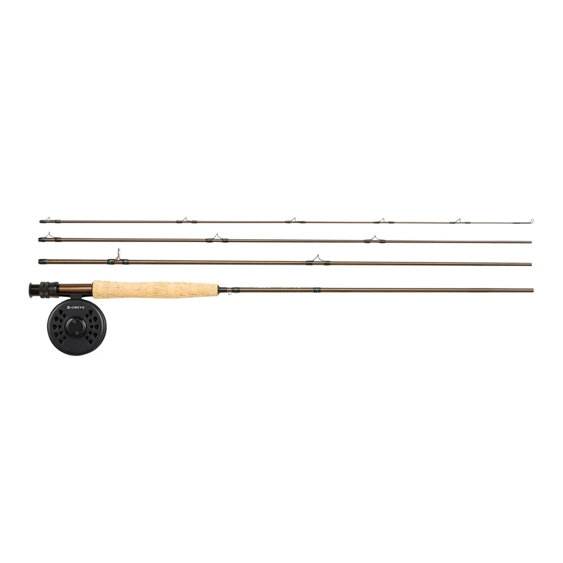 Greys K4ST+ Fly Combo - 9ft #5 4pc - WF5F Line 1 Greys K4ST+ Fly Combo - 9ft #5 4pc - WF5F Line
