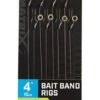 Matrix MXC-3 Bait Band Rigs - 10cm/4inch - Size 12 / 0.20mm