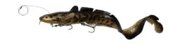 Savage Gear 3D Linethru Burbot 36cm 216g Fast Sink - Black Gold UV -Rod Venture Sales Store 52259 6