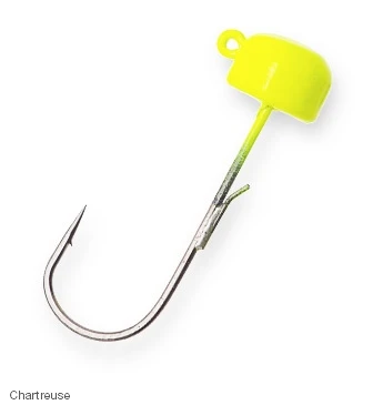 Z-Man Finesse Shroomz Jig Heads - 1/10oz Green Pumpkin 5pcs 3 Z-Man Finesse Shroomz Jig Heads - 1/10oz Green Pumpkin 5pcs - Image 3