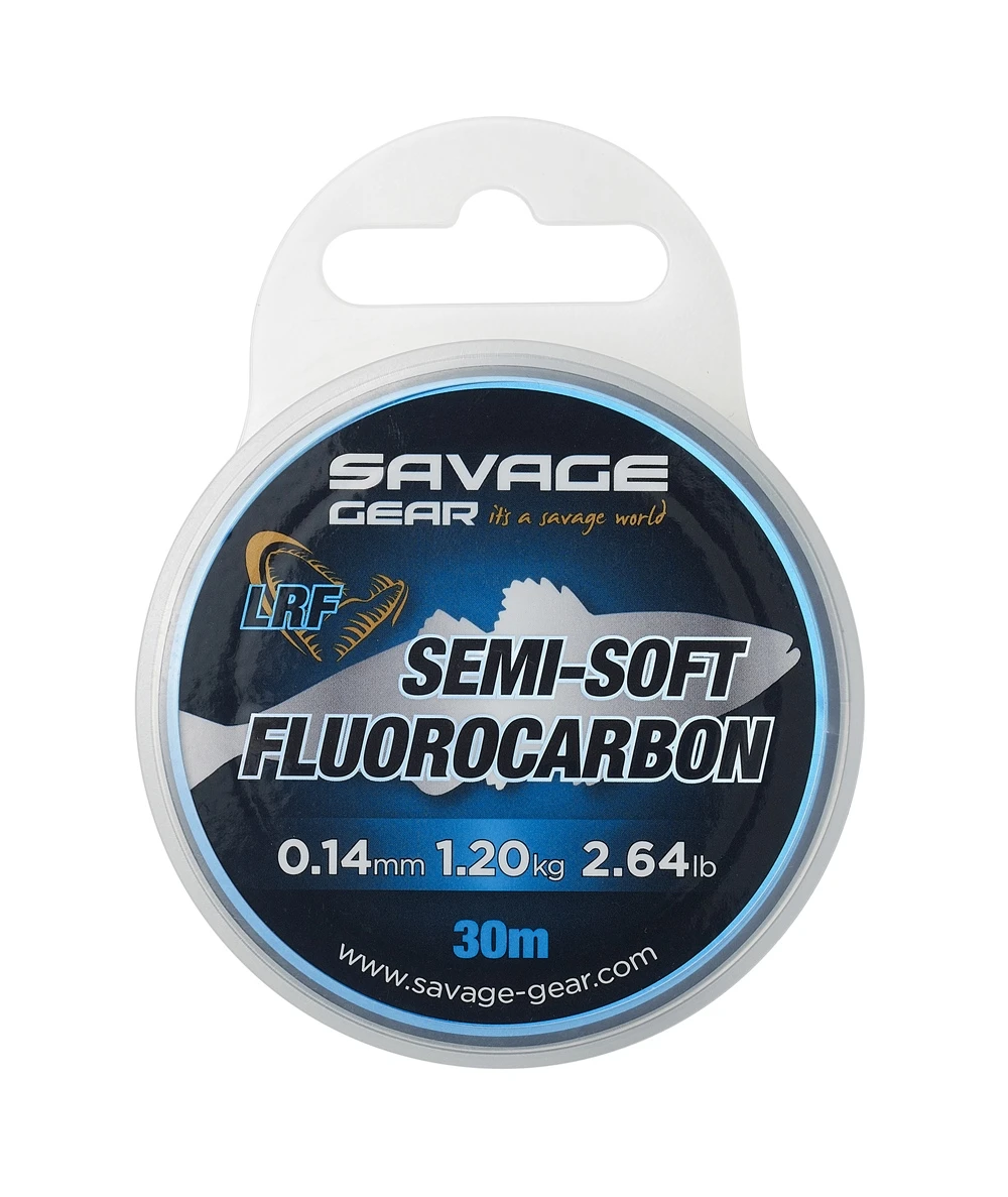 Savage Gear Semi-Soft Fluorocarbon LRF Clear 30m - 0.14mm 1.2kg 2.64lb 1 Savage Gear Semi-Soft Fluorocarbon LRF Clear 30m - 0.14mm 1.2kg 2.64lb
