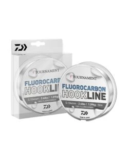Daiwa Tournament Fluorocarbon Hookline 50m - 0.9mm 1.8lb