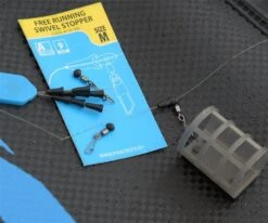 Cresta Free Running Swivel Stoppers - Medium 0.7×8mm 9pcs -Rod Venture Sales Store 53992 3