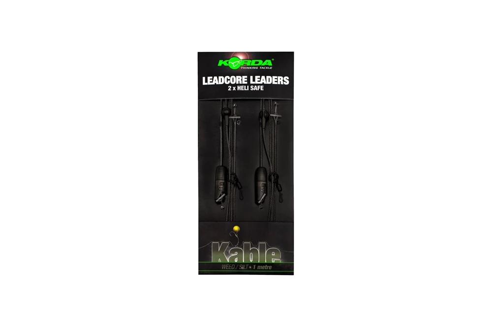 KORDA Leadcore Leader - Heli-safe Gravel 1m 5 KORDA Leadcore Leader - Heli-safe Gravel 1m - Image 5