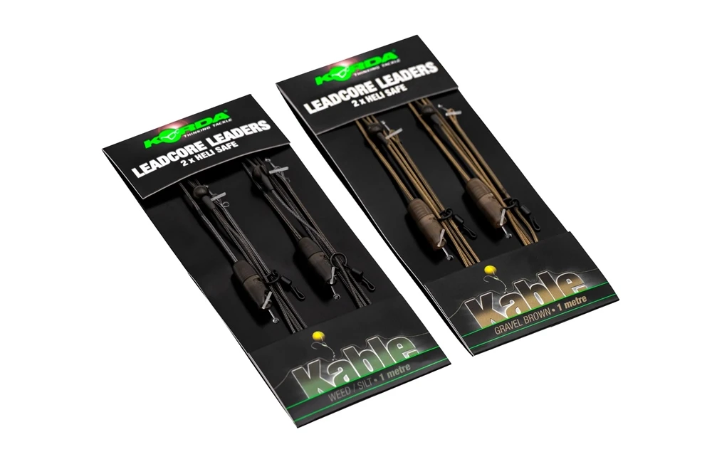KORDA Leadcore Leader - Heli-safe Gravel 1m 7 KORDA Leadcore Leader - Heli-safe Gravel 1m - Image 7
