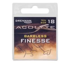 Drennan Acolyte Finesse Barbless Hooks - Size 16 11 Drennan Acolyte Finesse Barbless Hooks - Size 16 -Rod Venture Sales Store 54440 4