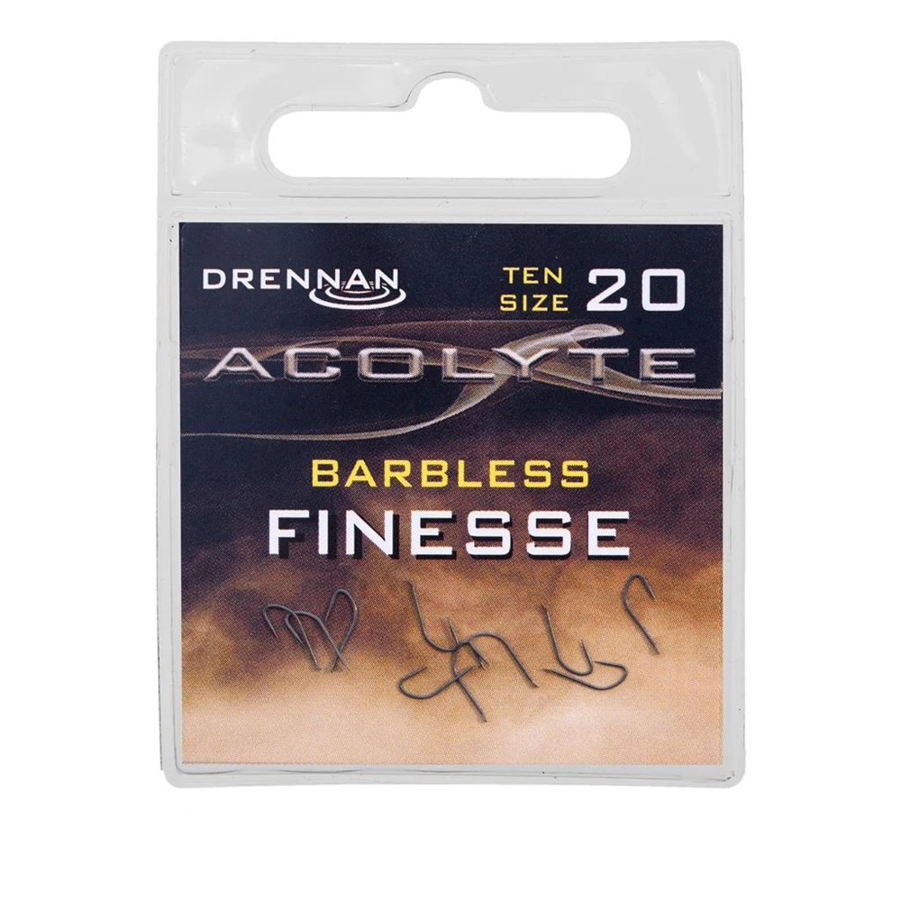 Drennan Acolyte Finesse Barbless Hooks - Size 16 7 Drennan Acolyte Finesse Barbless Hooks - Size 16 - Image 7