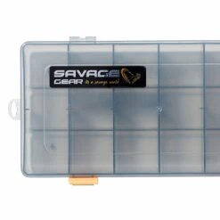 Savage Gear Flat Lure Box Smoke Kit - A - 2PCS 23X11X3.5CM