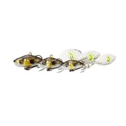 Savage Gear 3D Sticklebait Tailspin Lure - 8cm 18G - Black Silver