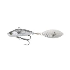 Savage Gear 3D Sticklebait Tailspin Lure - 8cm 18G - Black Silver -Rod Venture Sales Store 54532 3