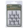 Drennan E-SOX Extra Strong Treble Hooks - Barbed Size 4