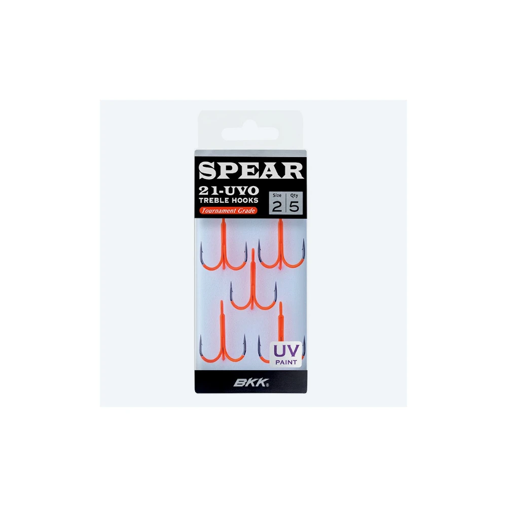 Spear 21- UVO Treble Hook - Size 8 1 Spear 21- UVO Treble Hook - Size 8