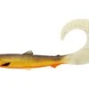 Westin BullTeez Curltail 10cm 6g Lure - Black/Chartreuse