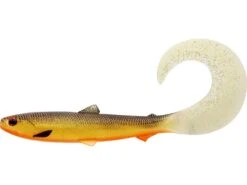 Westin BullTeez Curltail 10cm 6g Lure - Black/Chartreuse